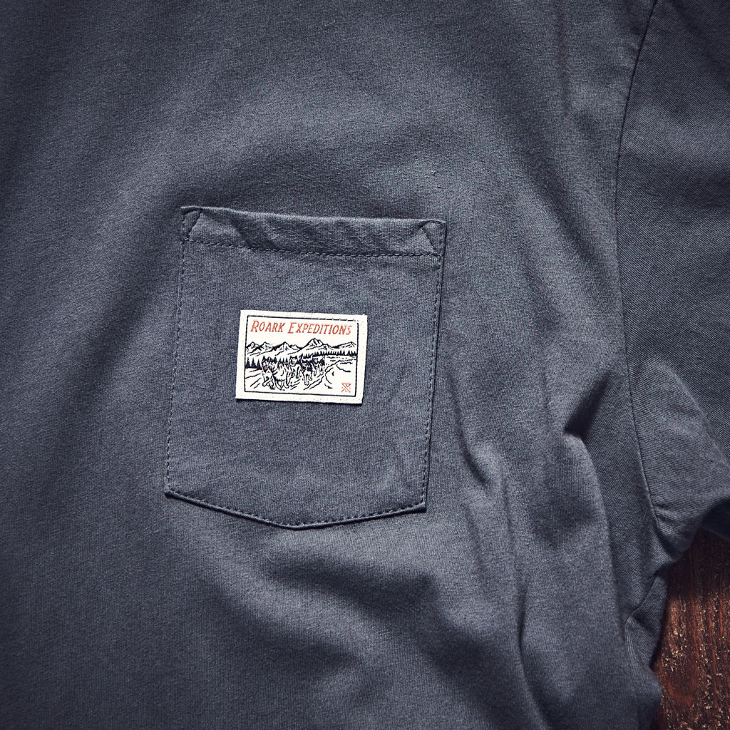 ROARK -  T-shirt - Expedition Pocket Premium Tee