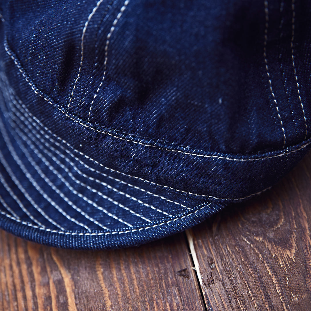 Hen's Teeth - Denim Cap - Blue