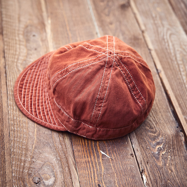 Hen's Teeth - HERRINGBONE Cap - Rust