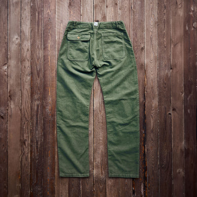 Hen's Teeth - Fatigue Pants Moleskin - Green