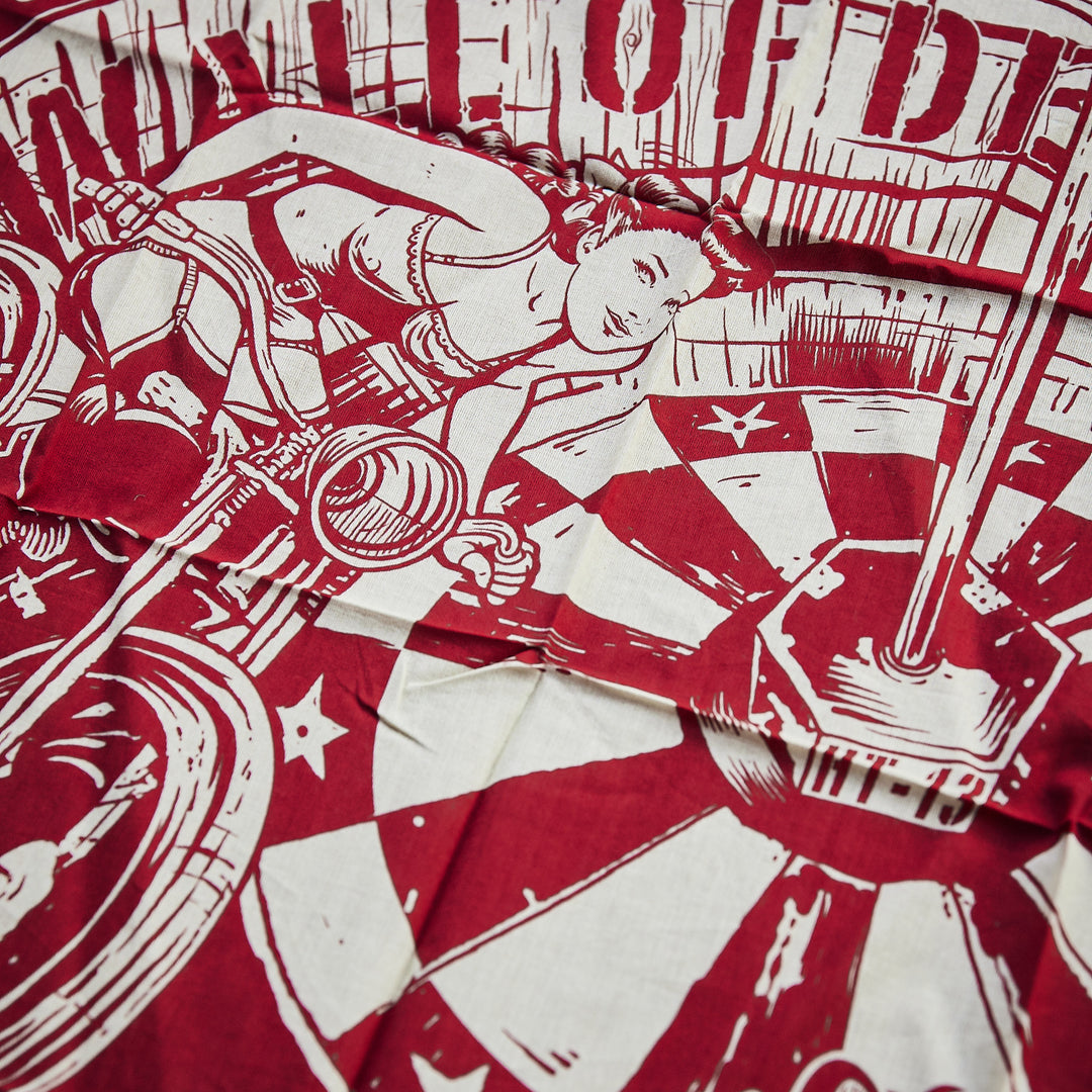 Hen's Teeth - Bandana - Red