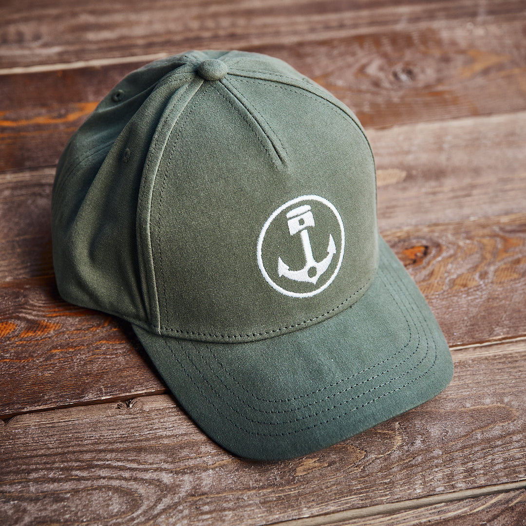 Iron & Resin - Anchor Cap - Green/Black