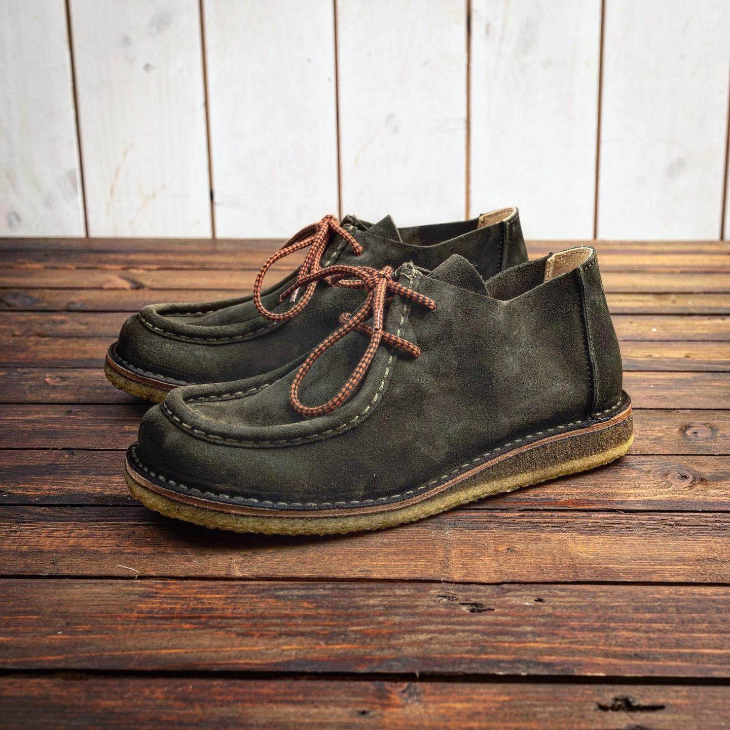 ASTORFLEX - Beenflex chukka/moccasin - Dark green