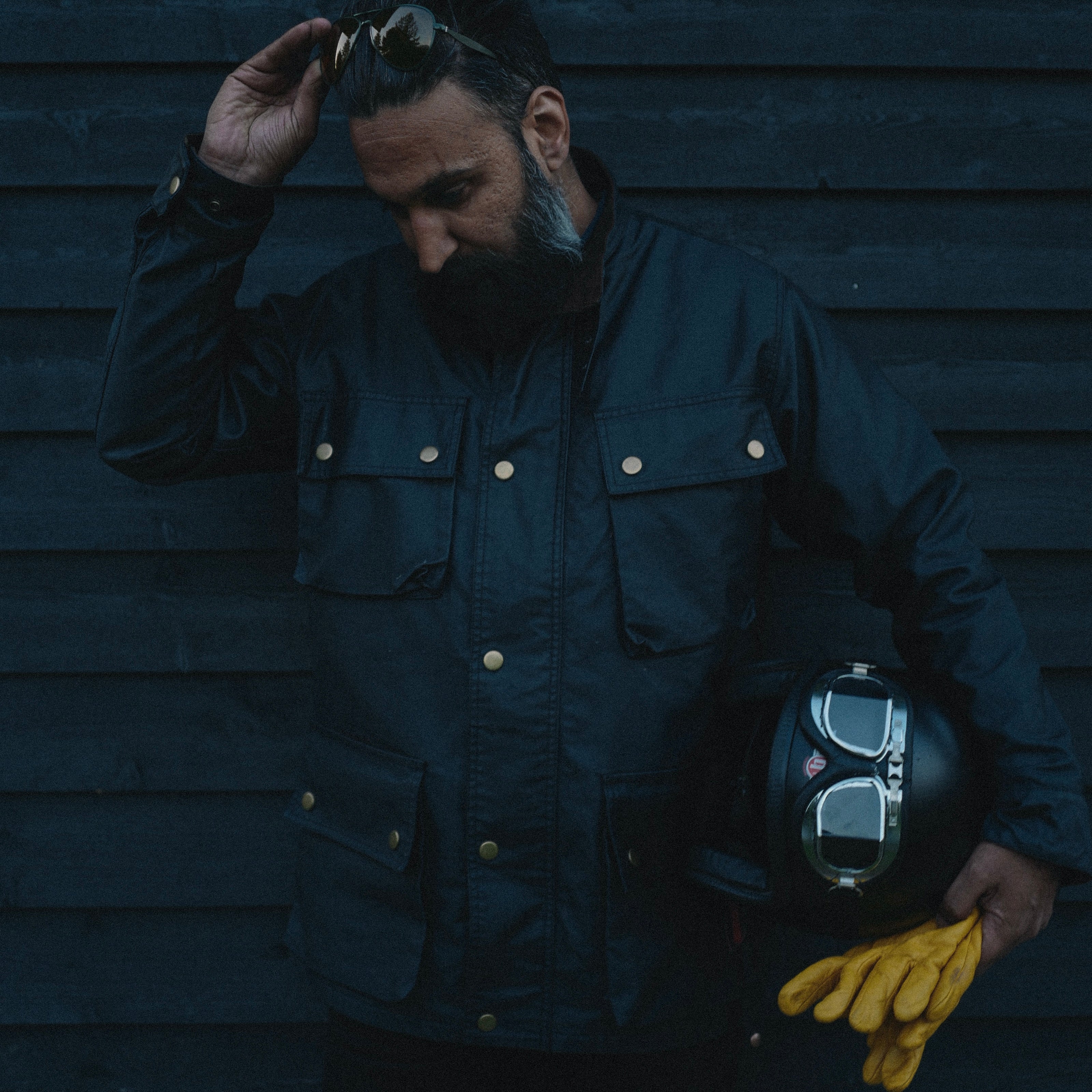 DEUS EX MACHINA - Trials Jacket - Dry-Waxed cotton