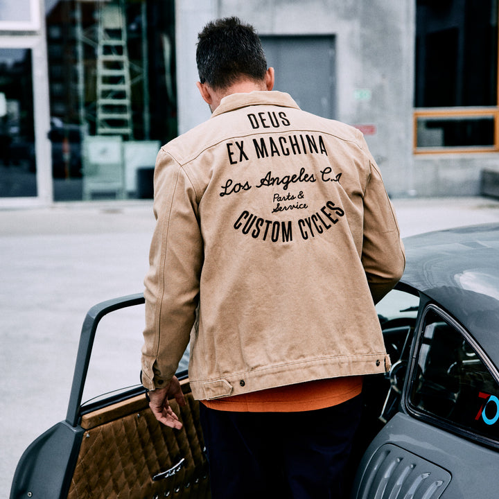 DEUS EX MACHINA - Ofr Jacket - Tobacco