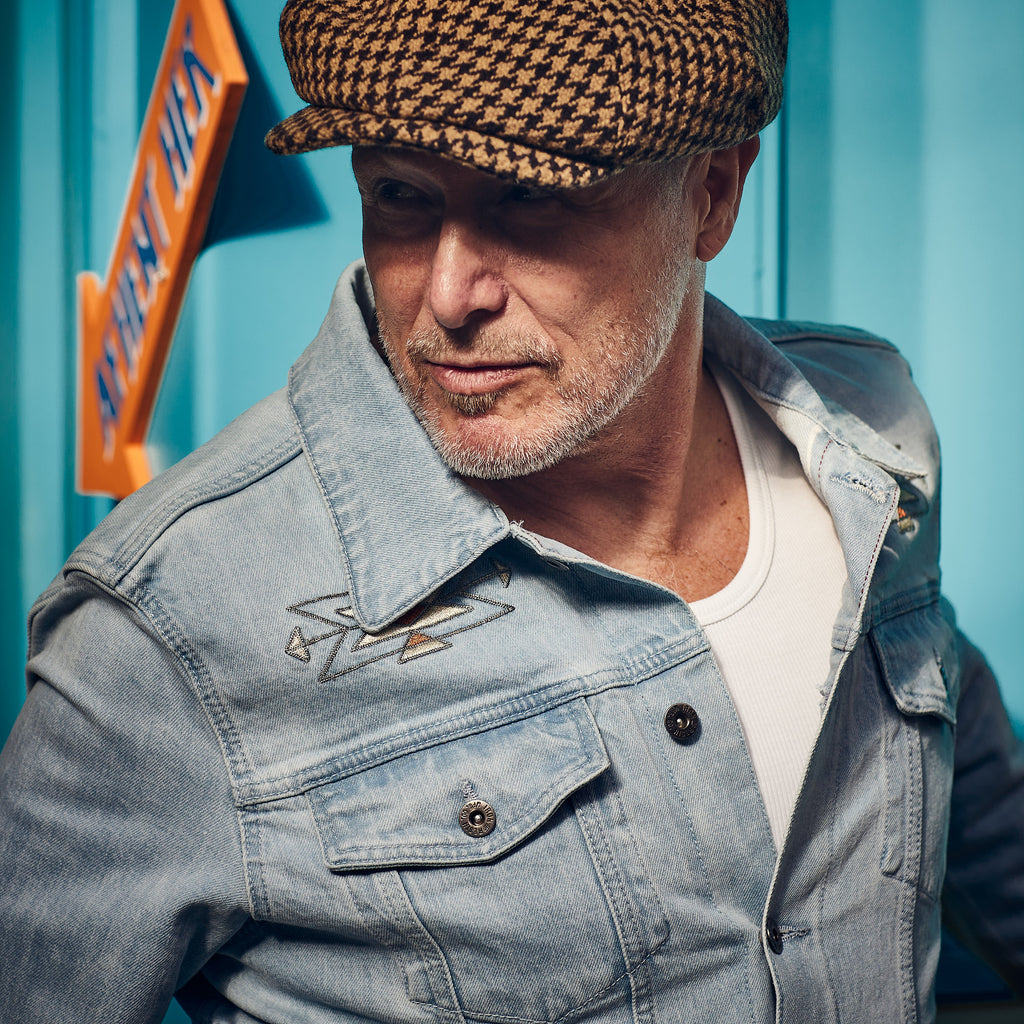 Shangri La - “Outlaw” 8 Panel Cap - Dark Brown