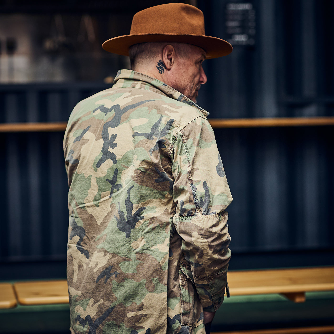CHESAPEAKE'S - Jacket with Camouflage