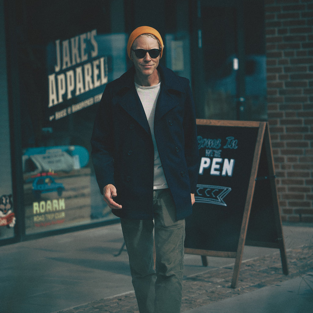 Chesapeakes - Wool Peacoat - Navy blå