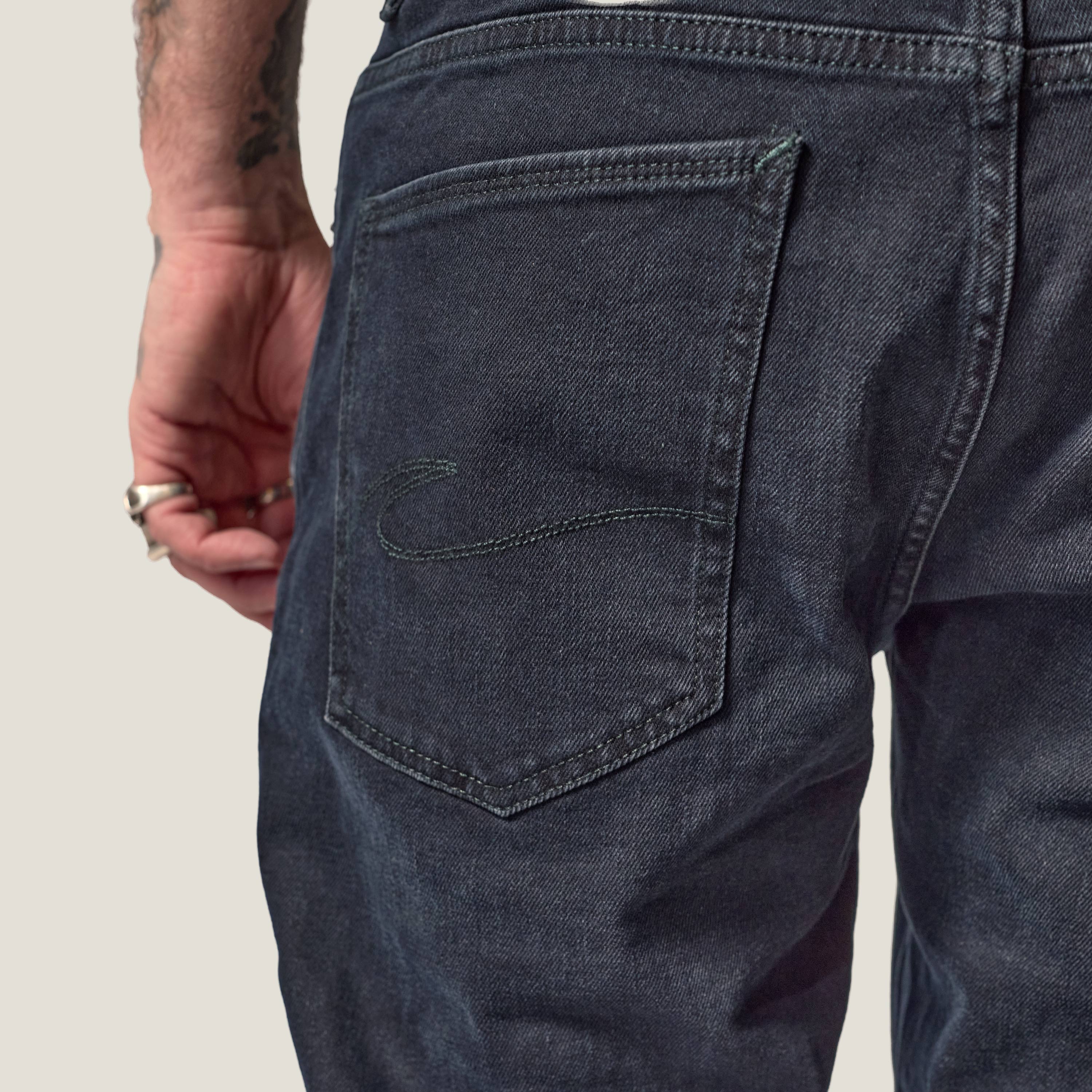 Blue De Genes - Recco Blue/Black Jeans