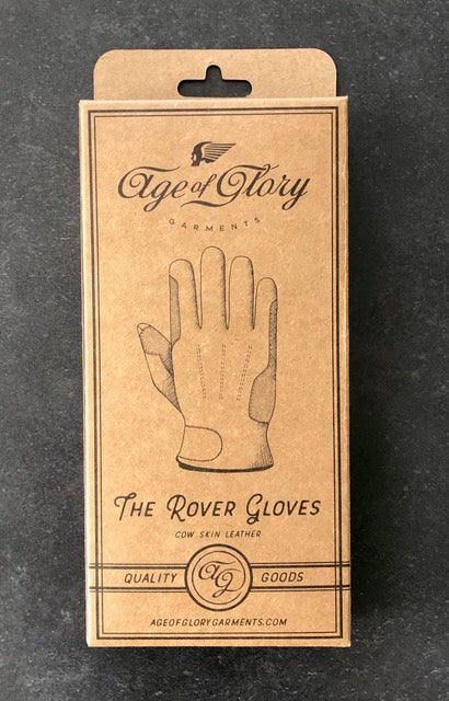 Age of Glory - Handsker - Gul - Rover Leather Gloves