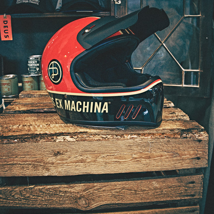 Deus Ex Machina - Mc Helmet "Loop" Red