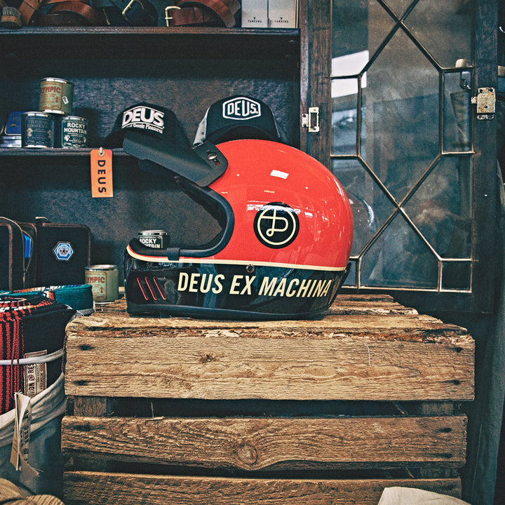 Deus Ex Machina - Mc Helmet "Loop" Red