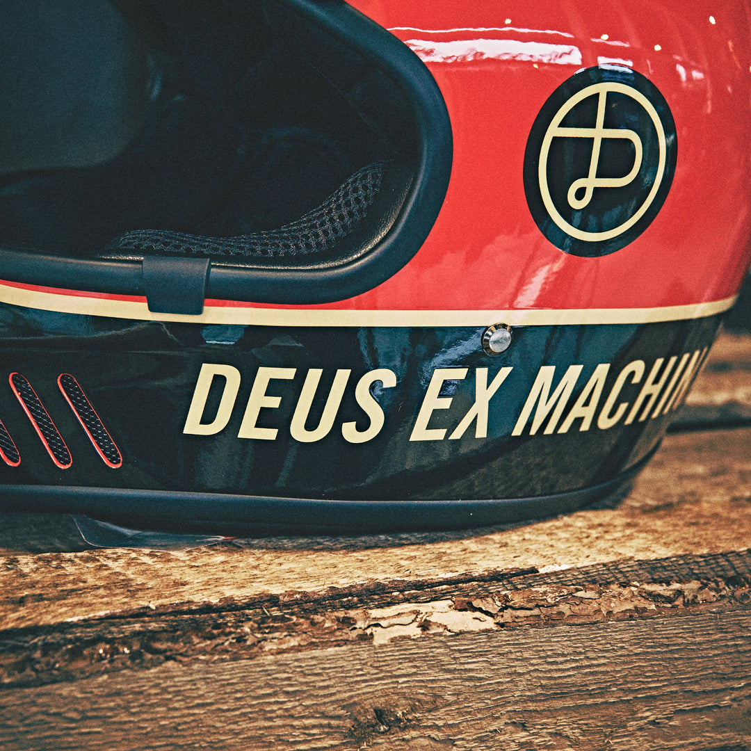 Deus Ex Machina - Mc Helmet "Loop" Red