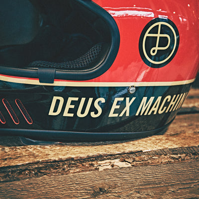 Deus Ex Machina - Mc Hjelm "Loop" Red