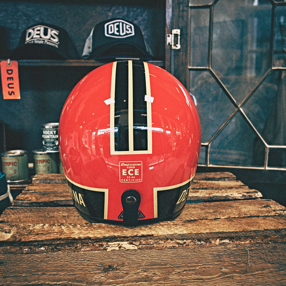 Deus Ex Machina - Mc Helmet "Loop" Red