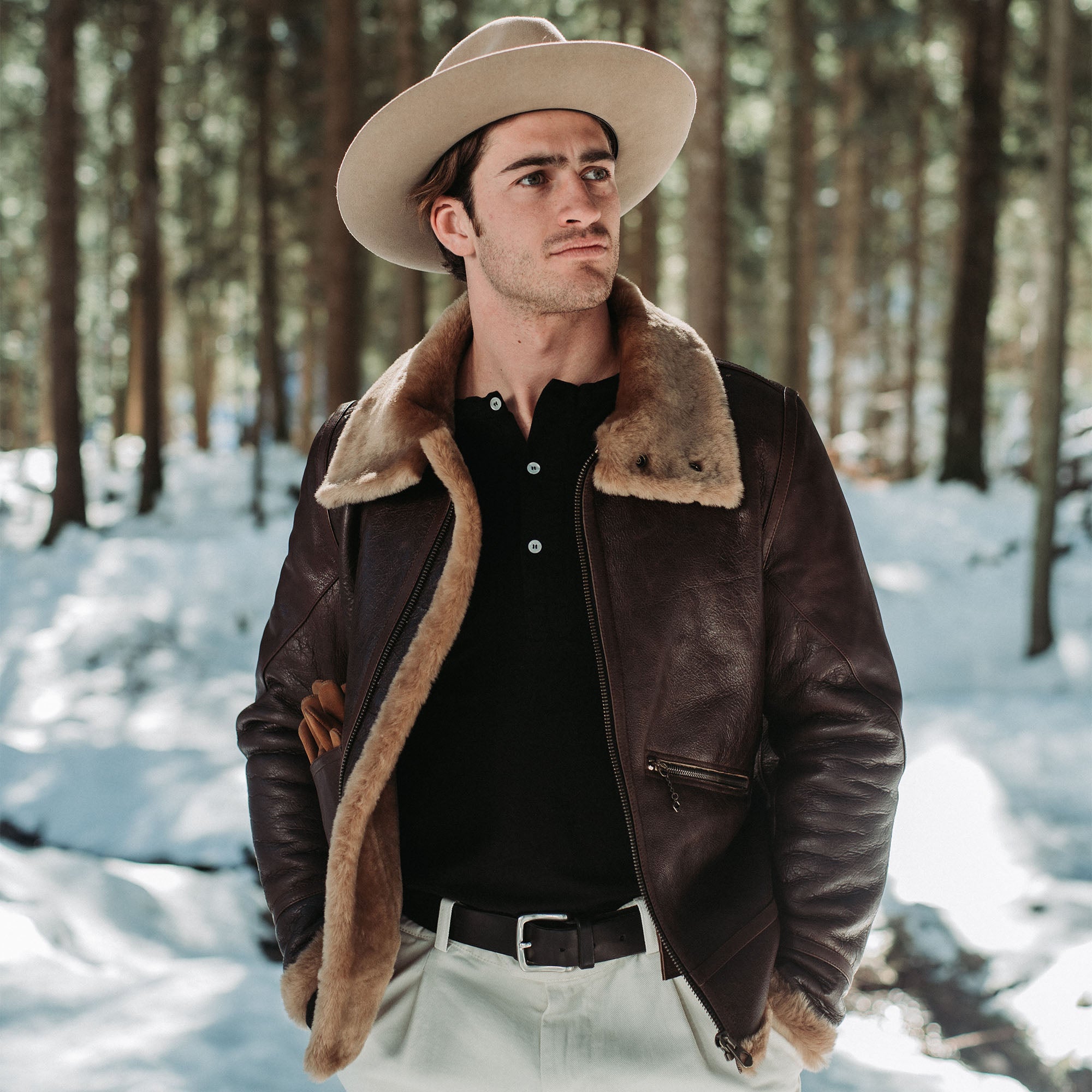 Shangri La Italy - FURIA BROWN WESTERN HAT - White