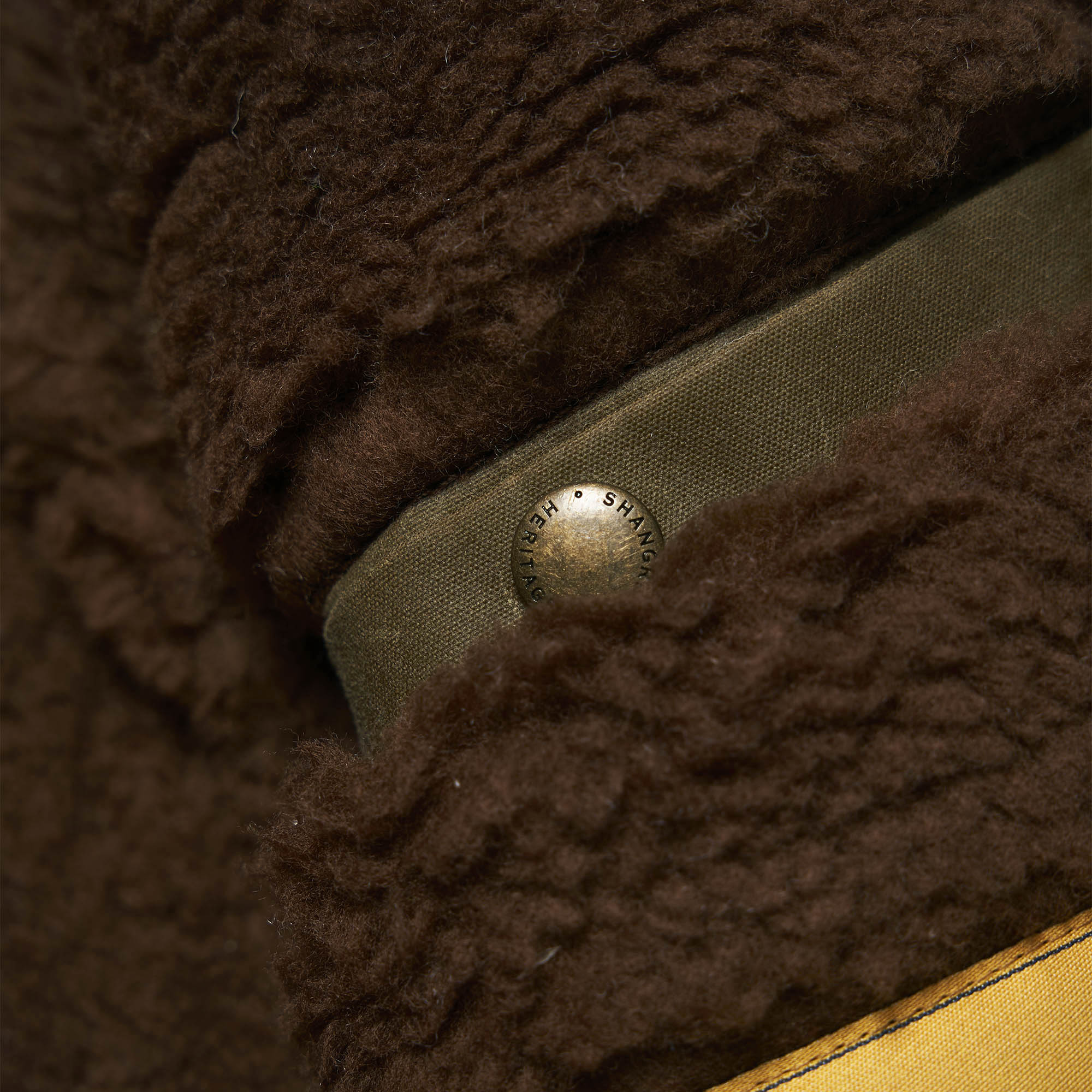 Shangri La Heritage - “Swedish” Motorcycle Jacket Waxed Canvas (Ltd. Ed. 100 pcs) - Tan
