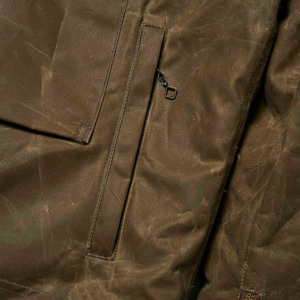 Shangri La Heritage - “Swedish” Motorcycle Jacket Waxed Canvas (Ltd. Ed. 100 pcs) - Tan