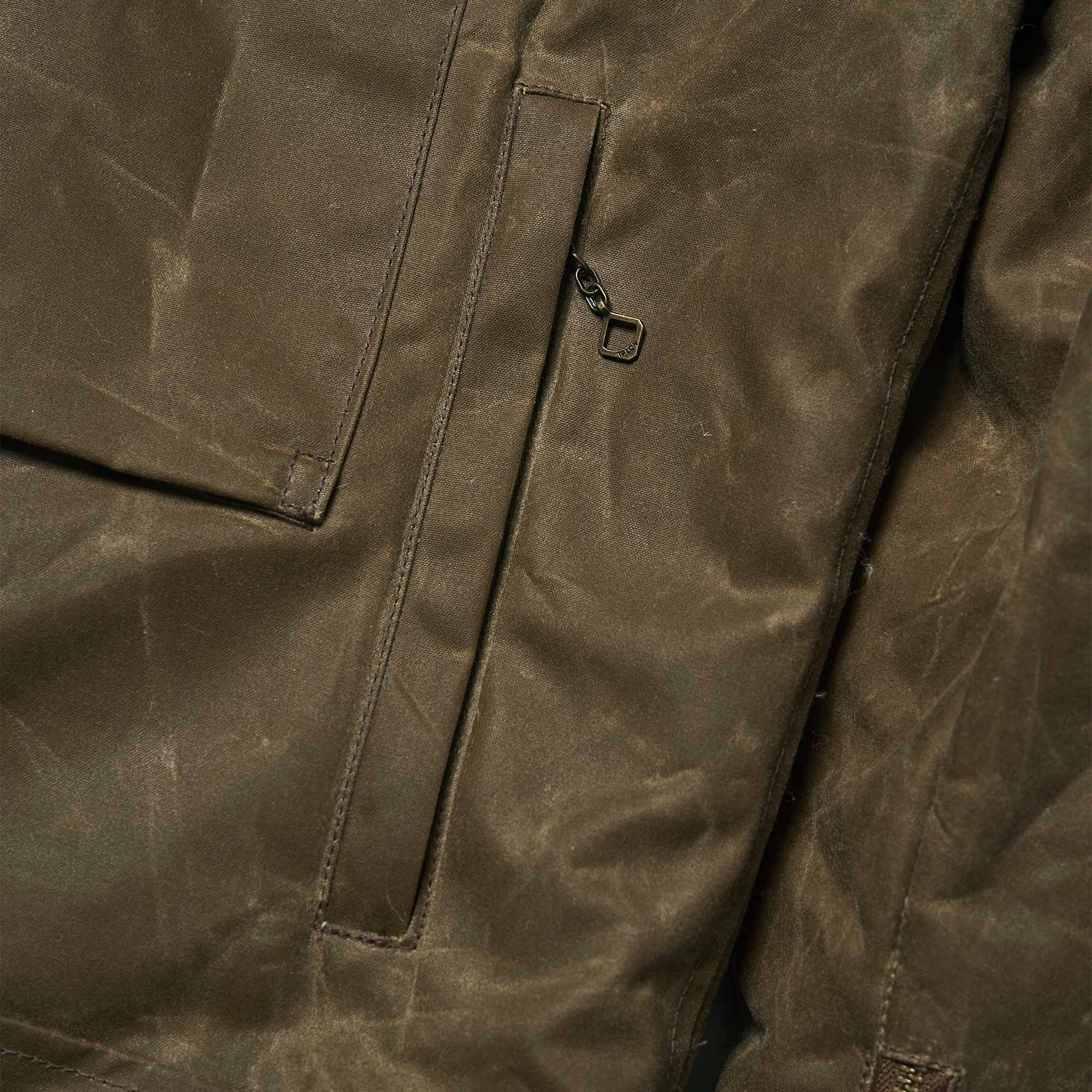 Shangri La Heritage - “Swedish” Motorcycle Jacket Waxed Canvas (Ltd. Ed. 100 pcs) - Tan