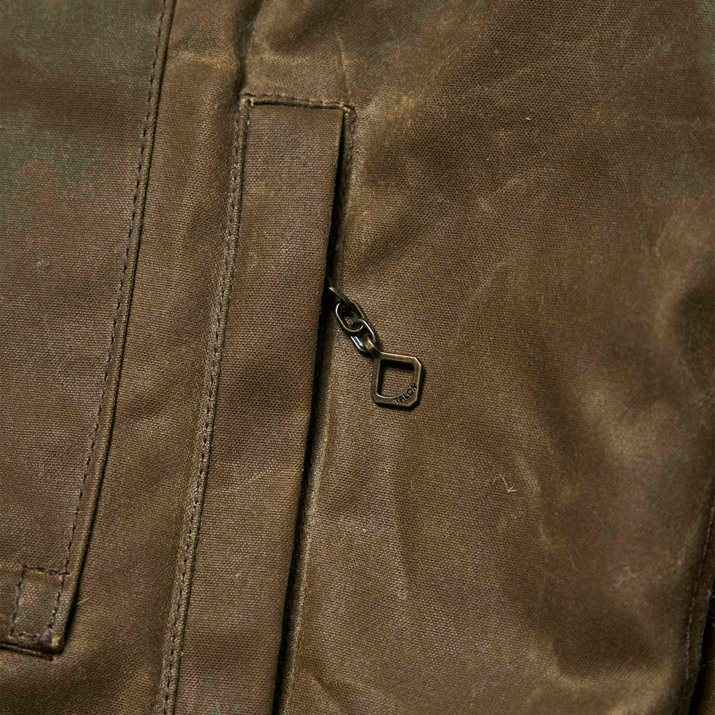 Shangri La Heritage - “Swedish” Motorcycle Jacket Waxed Canvas (Ltd. Ed. 100 pcs) - Tan