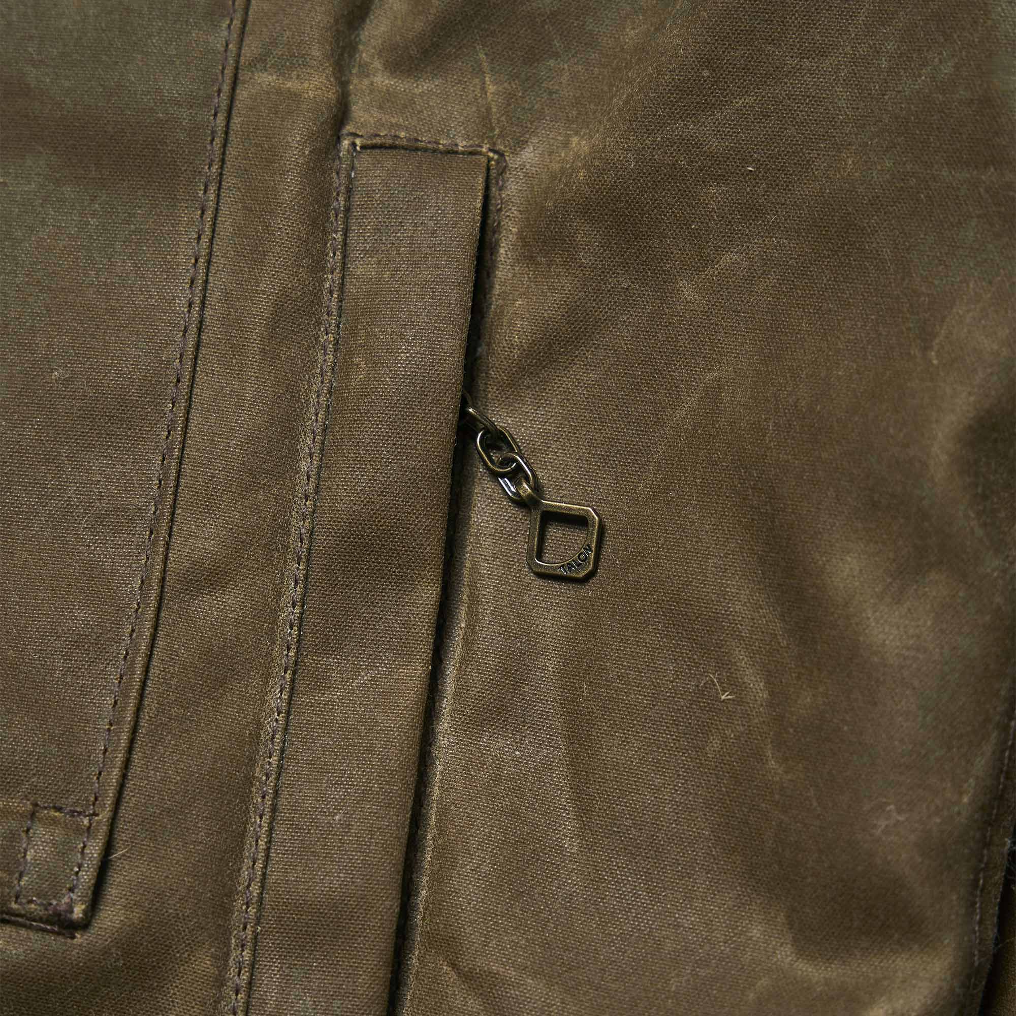 Shangri La Heritage - “Swedish” Motorcycle Jacket Waxed Canvas (Ltd. Ed. 100 pcs) - Tan