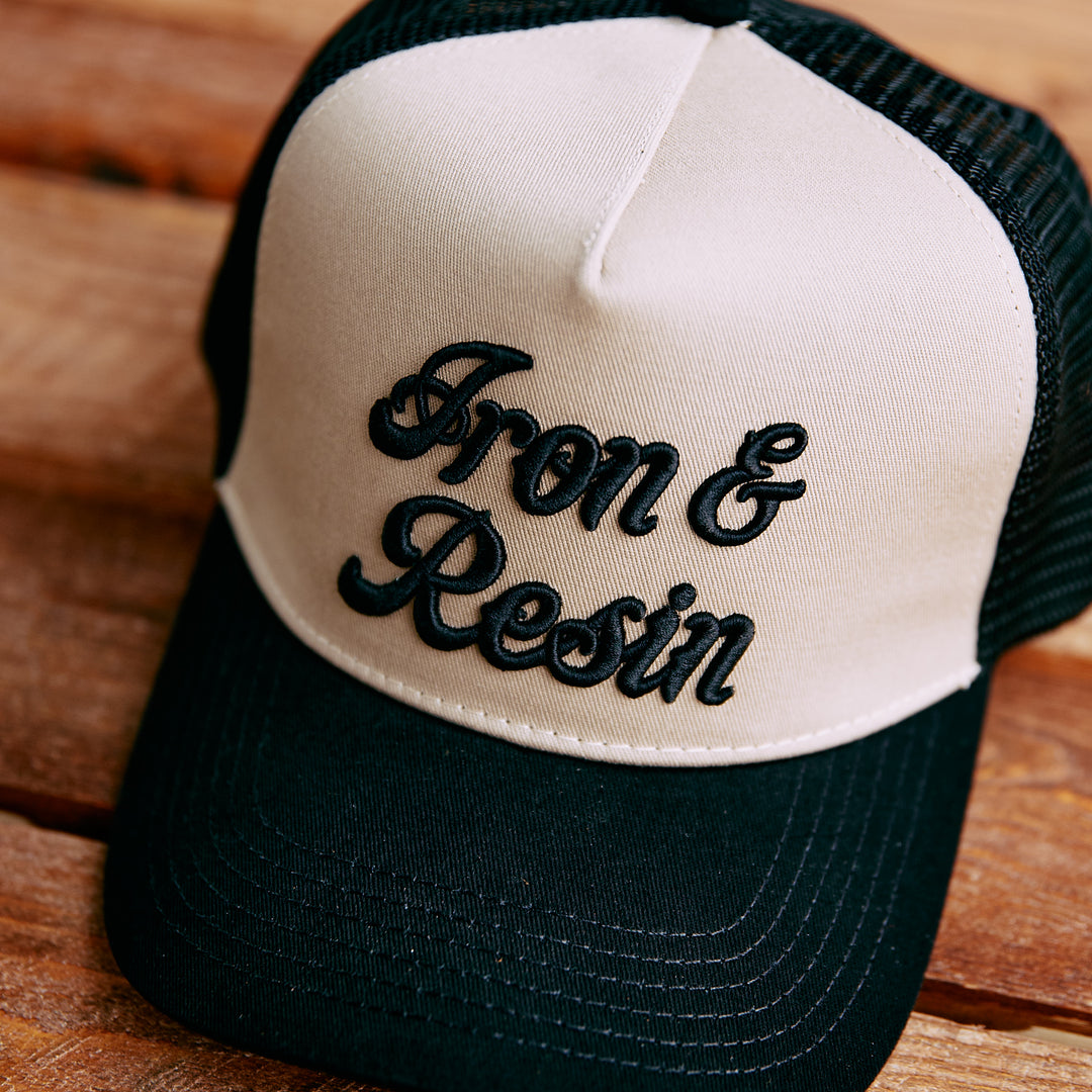 Iron and Resin - LEGENDARY HAT - Black/Light-Gray