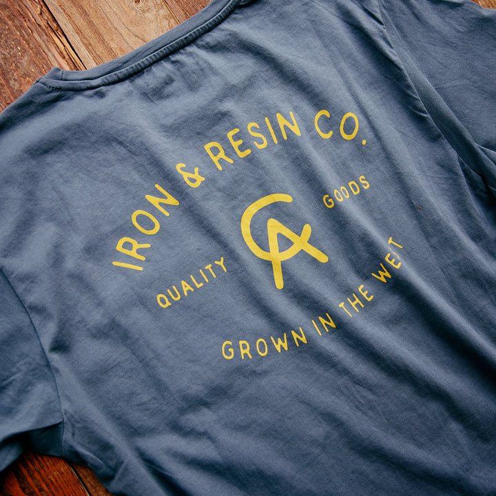 Iron & Resin - Grown in the West - Pocket Tee