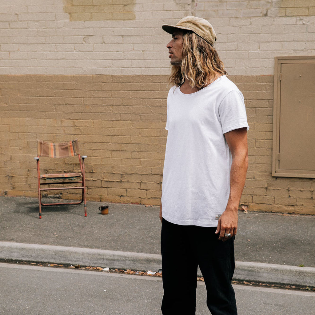 Ottway - Organic Wideneck T-Shirt - White