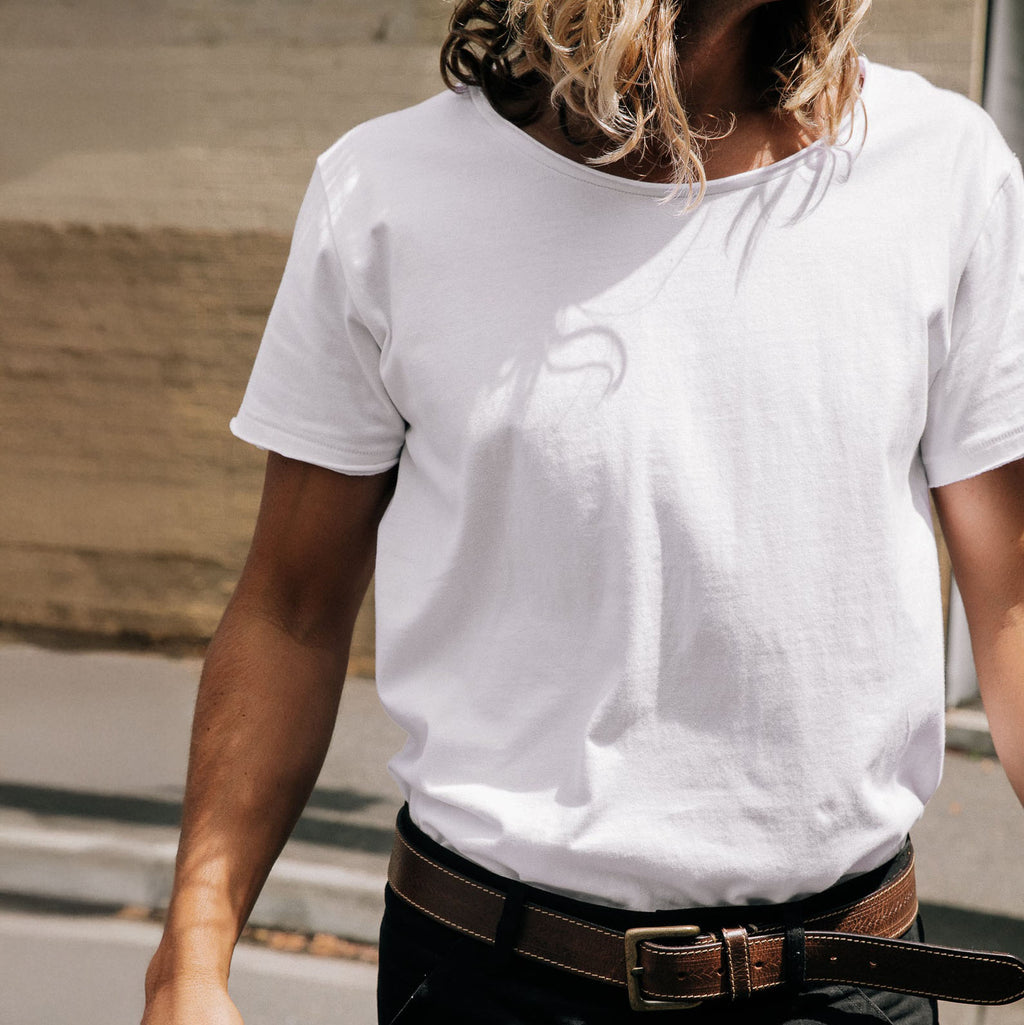 Ottway - Organic Wideneck T-Shirt - White