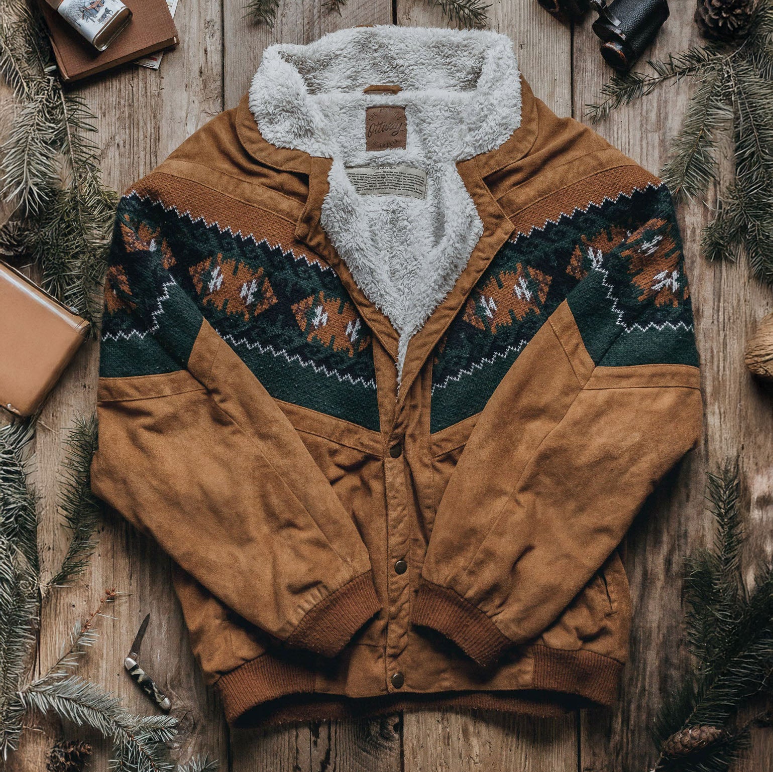 Ottway - The Rarebird Jacket - Brown/green