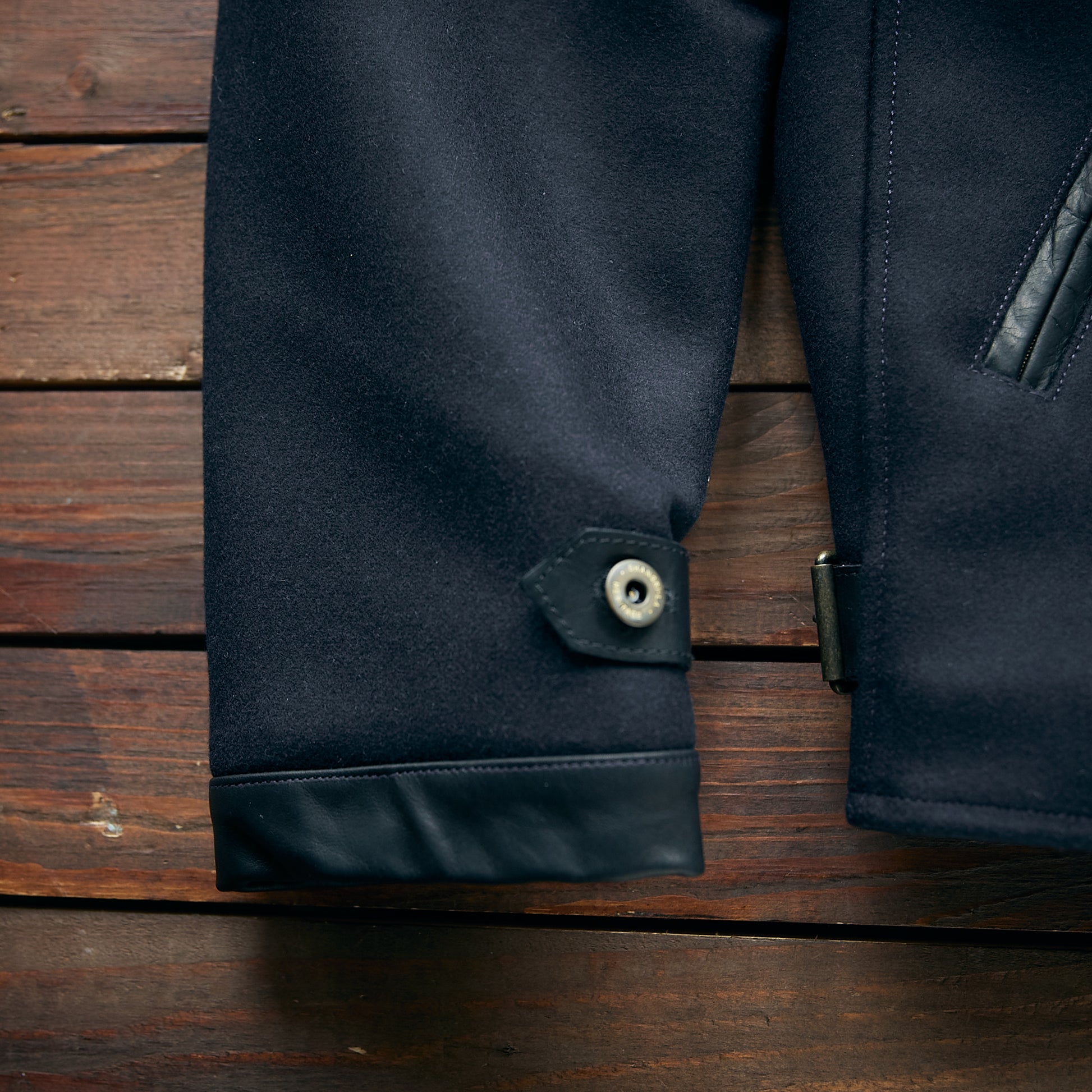 Shangri La Italy - “Varenne” Navy Blue Wool Jacket