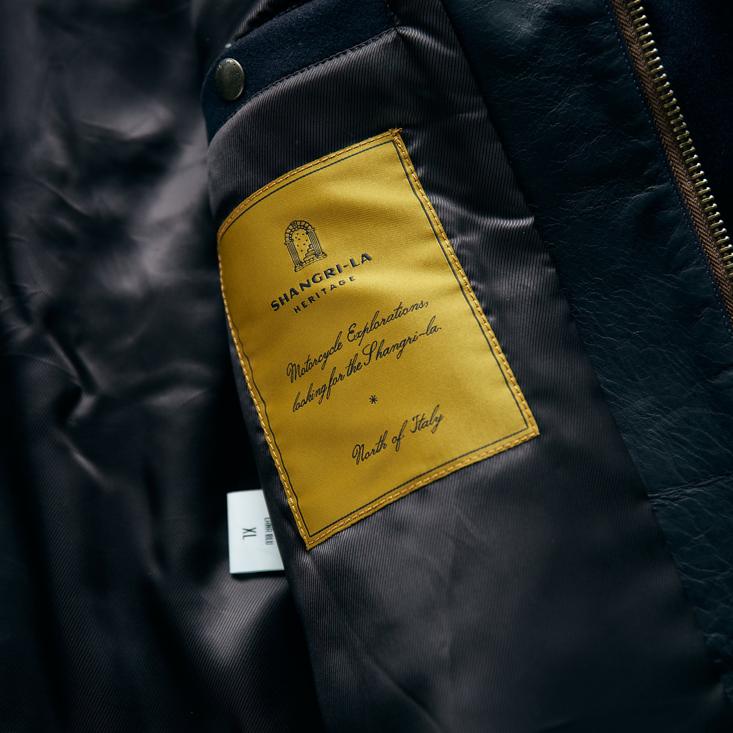 Shangri La Italy - “Varenne” Navy Blue Wool Jacket