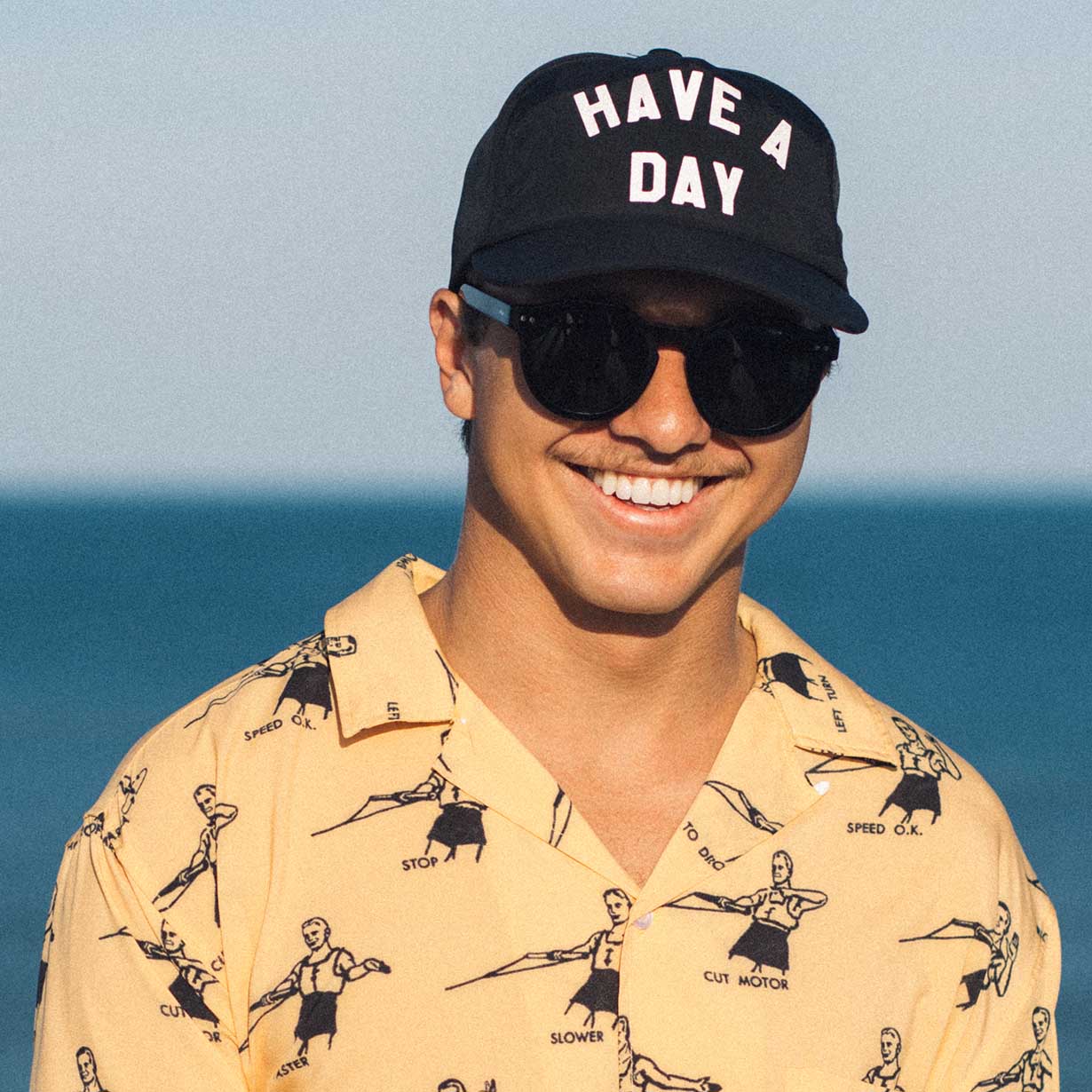 Duvin Design - Hawaiian shirt -"WATERSKI"Ultra Light
