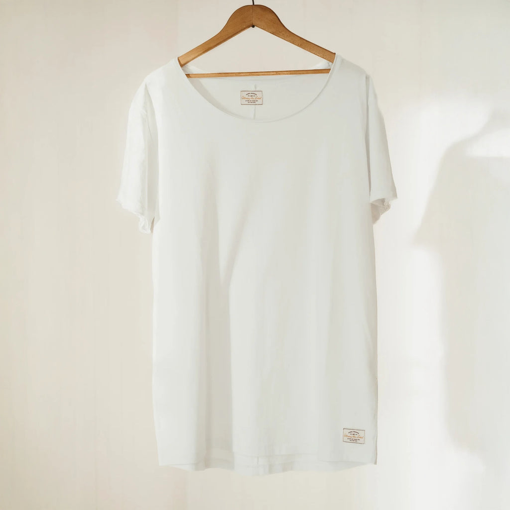 Ottway - Organic Wideneck T-Shirt - White
