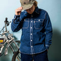 DEUS, Boston Denim Shirt, Blue Indigo