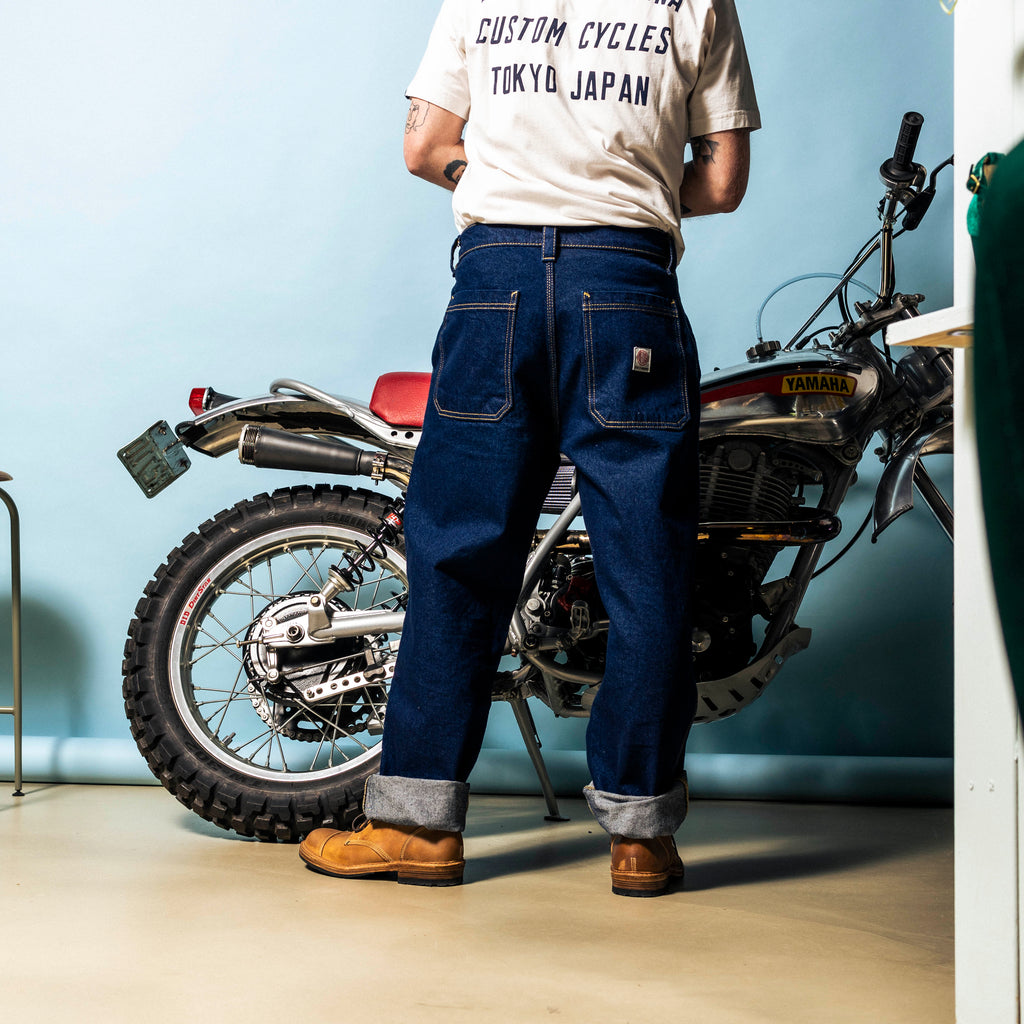 DEUS, Shawn Denim Jeans 13 OZ - Dry Indigo