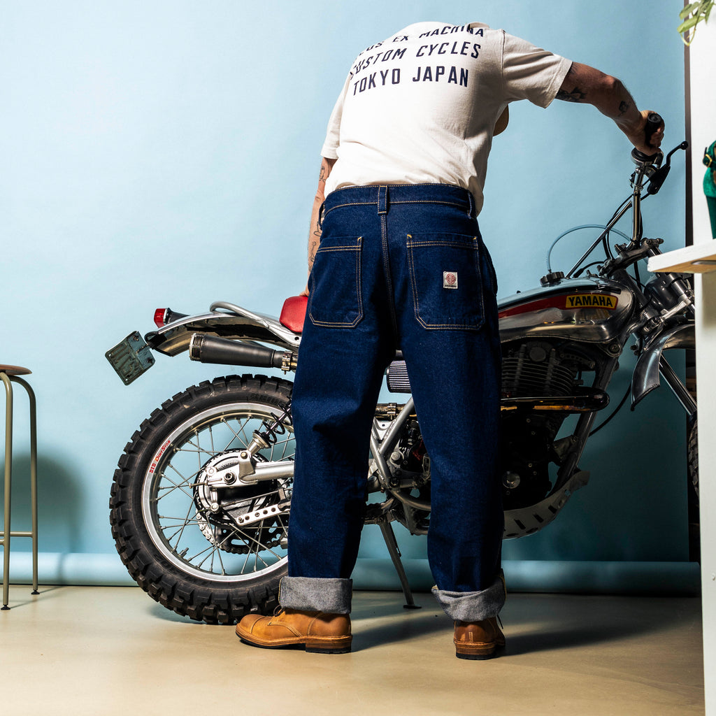 DEUS, Shawn Denim Jeans 13 OZ - Dry Indigo