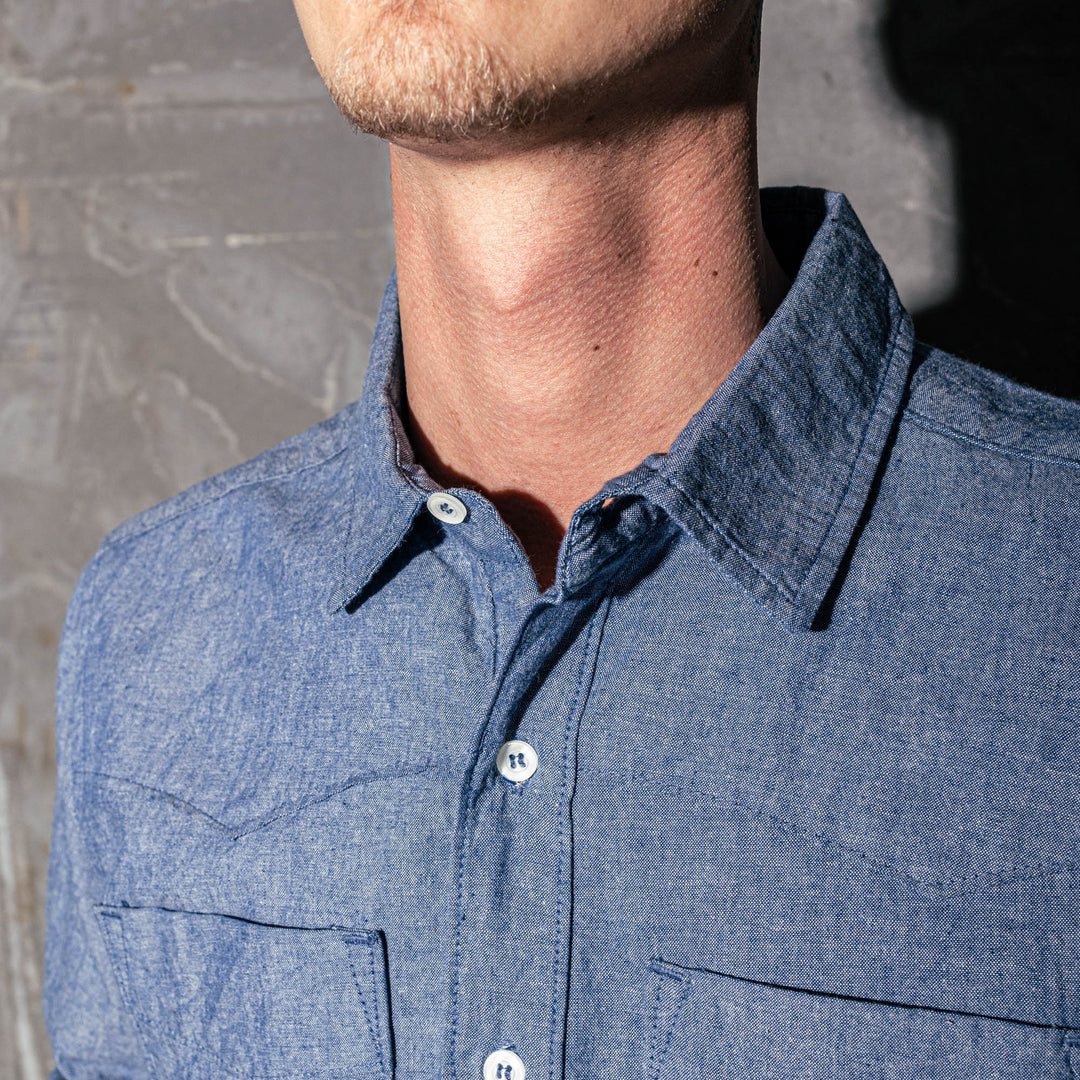 Iron & Resin - HINES CHAMBRAY SHIRT