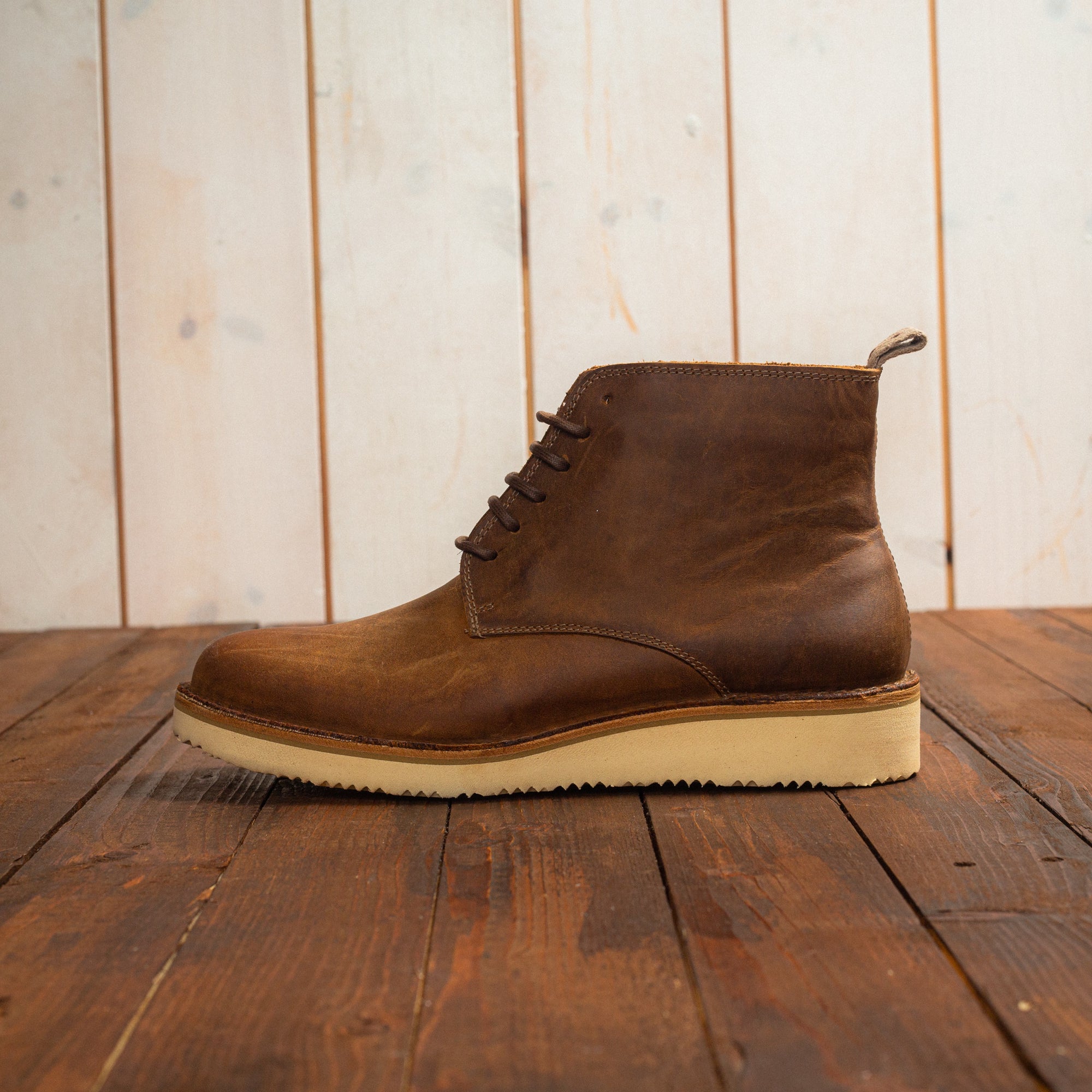 ASTORFLEX - Midflex ULTRALIGHT - Dark Chestnut Læder