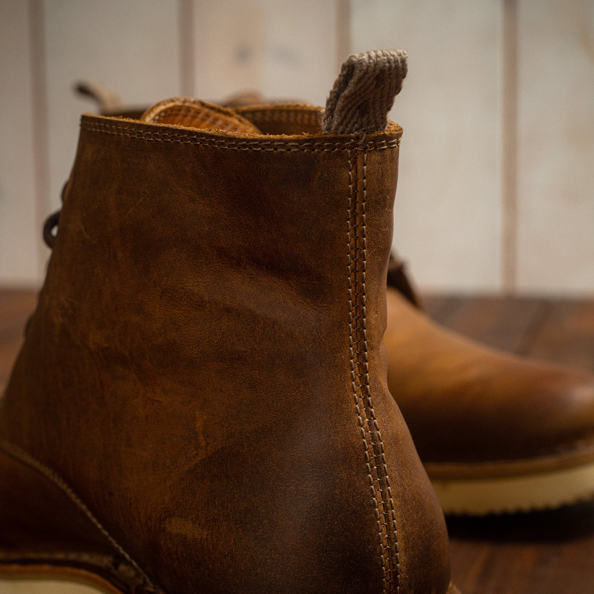 ASTORFLEX - Midflex ULTRALIGHT - Dark Chestnut Læder