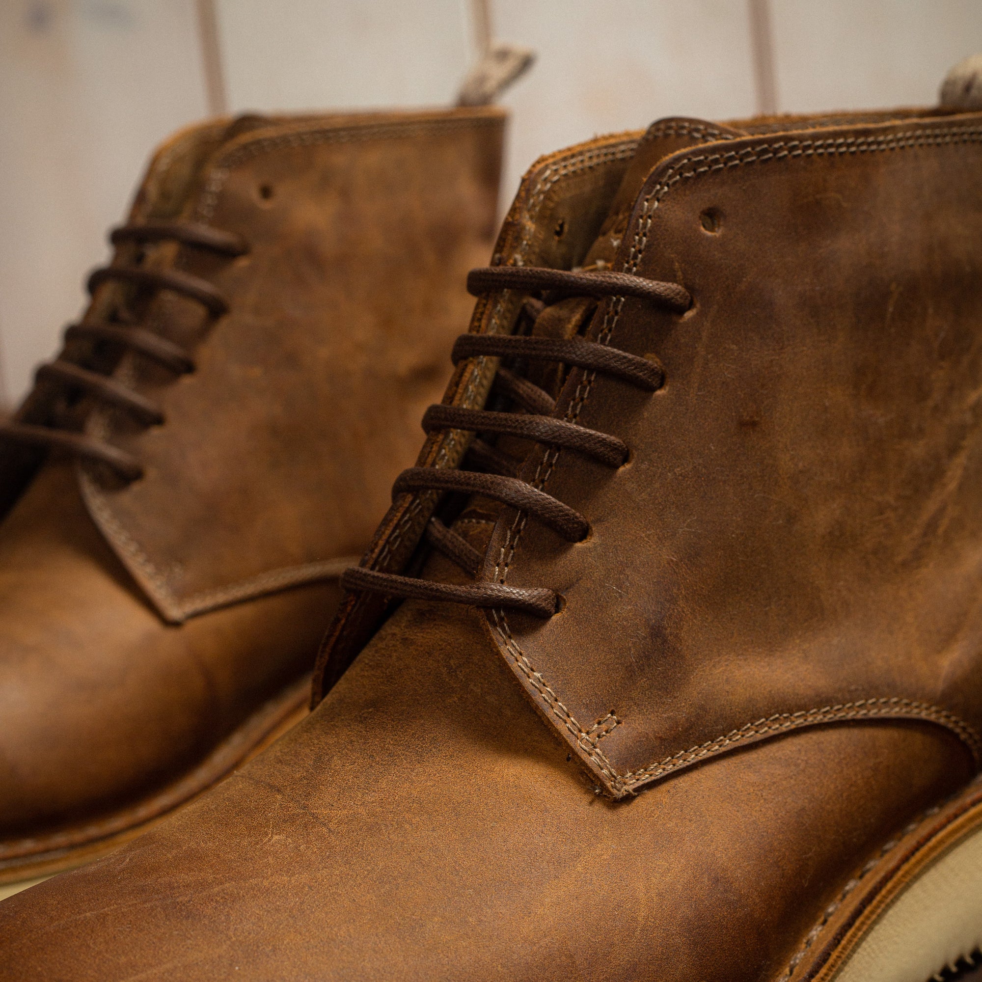 ASTORFLEX - Midflex ULTRALIGHT - Dark Chestnut Læder