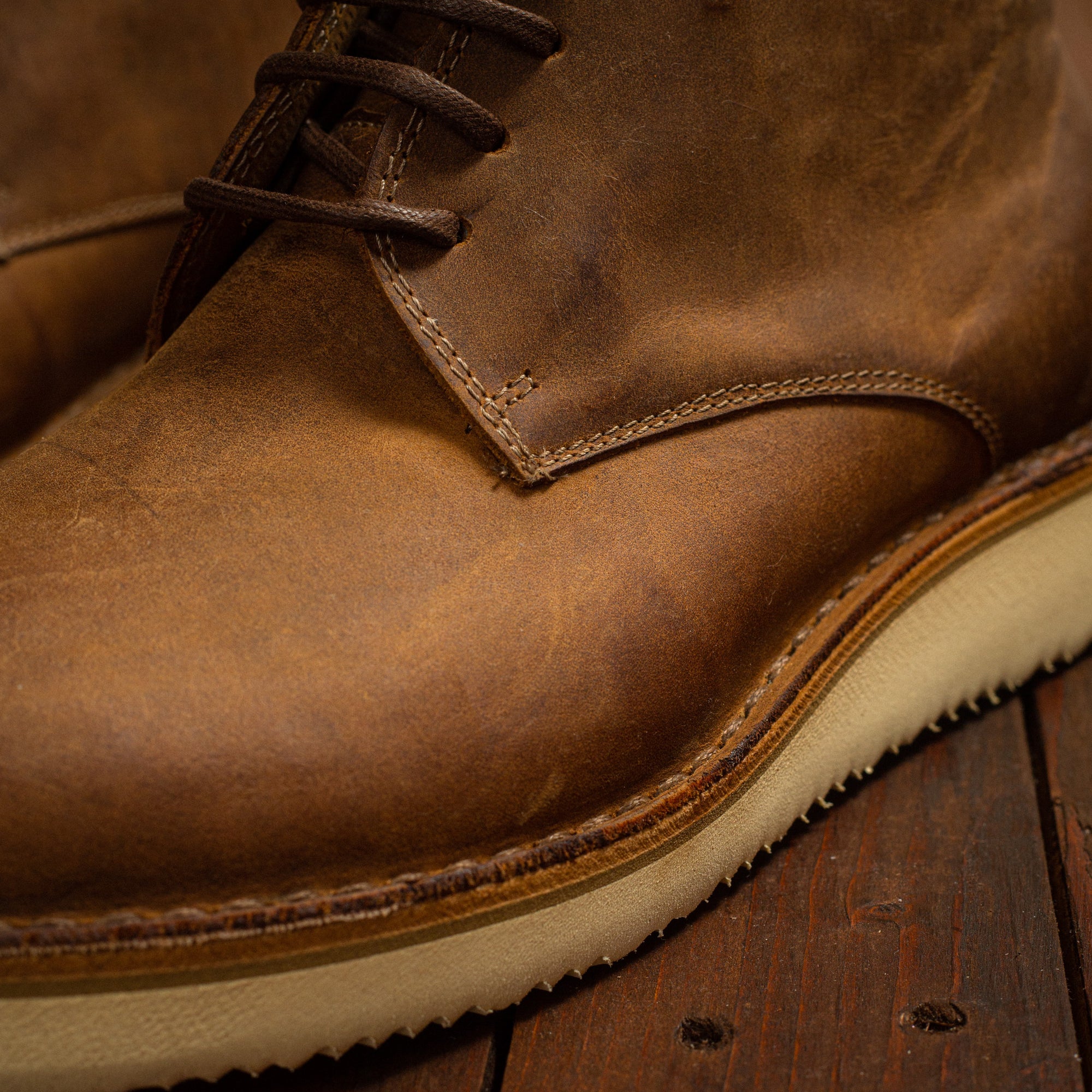 ASTORFLEX - Midflex ULTRALIGHT - Dark Chestnut Læder