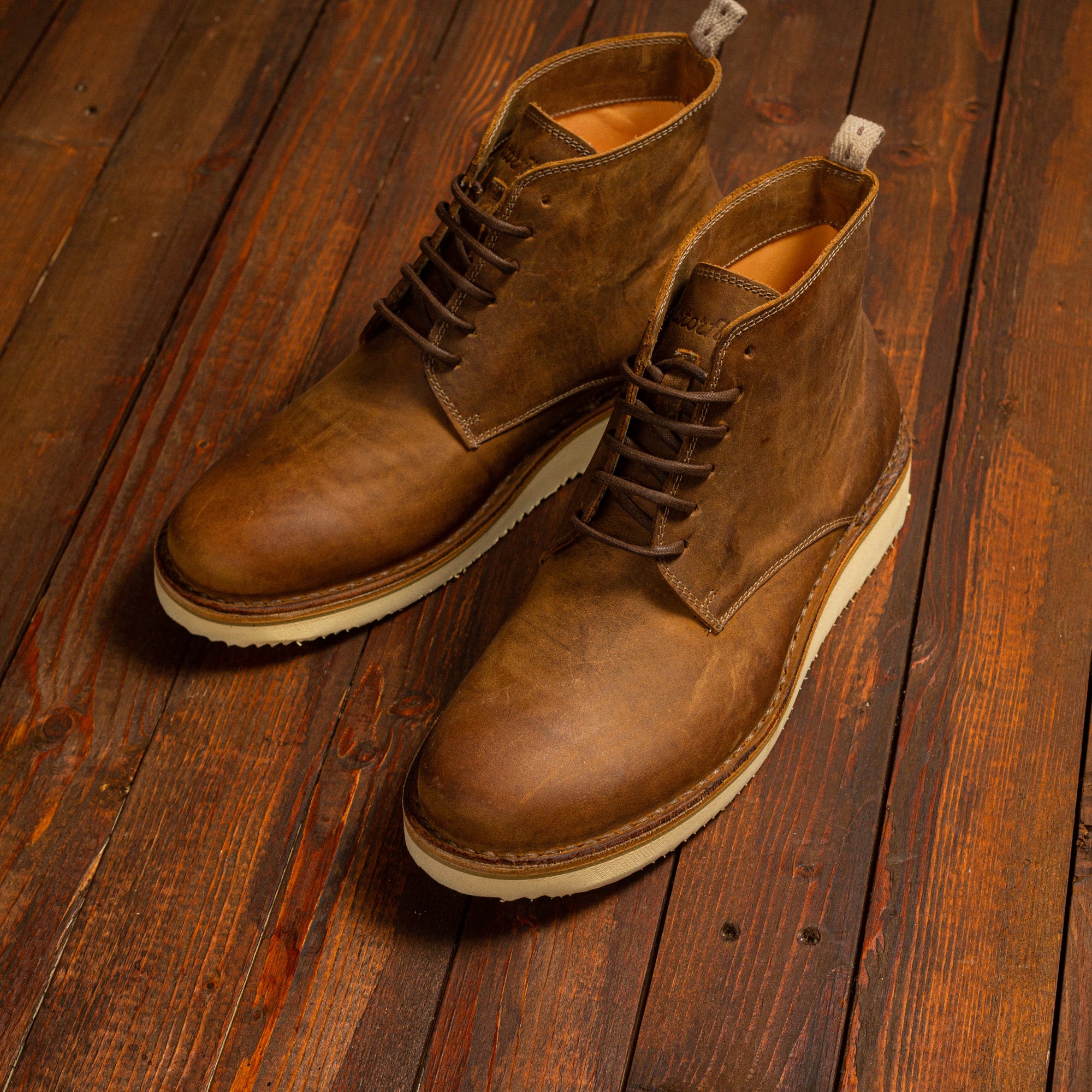 ASTORFLEX - Midflex ULTRALIGHT - Dark Chestnut Læder