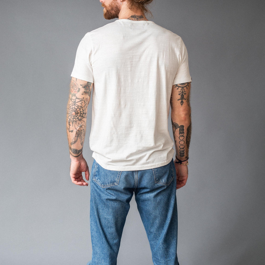 BLITZ MOTORCYCLES - T-shirt"Nail"Logo - white