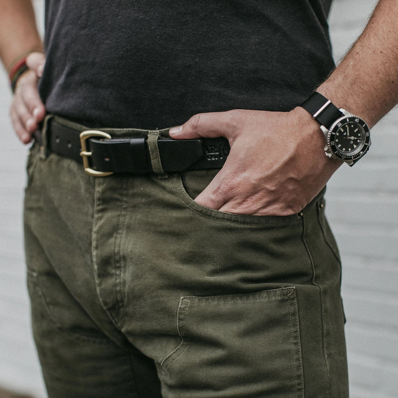 BEXAR GOODS - Belt - black