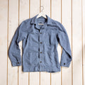 CHESAPEAKE'S - Vintage workshop jacket/overshirt -"St. Malo"- Light blue