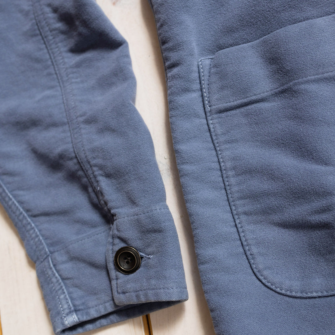 CHESAPEAKE'S - Vintage værksteds-jakke/overshirt - "St. Malo" - Lys blå