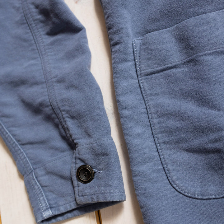 CHESAPEAKE'S - Vintage værksteds-jakke/overshirt - "St. Malo" - Lys blå