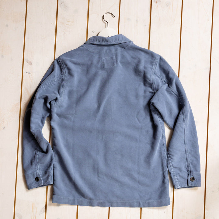CHESAPEAKE'S - Vintage værksteds-jakke/overshirt - "St. Malo" - Lys blå