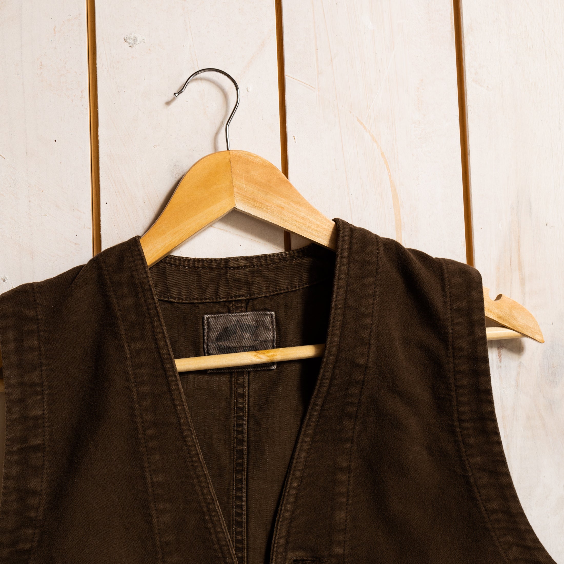 CHESAPEAKE'S - Vest -"St. Michal"Moleskin - Brown